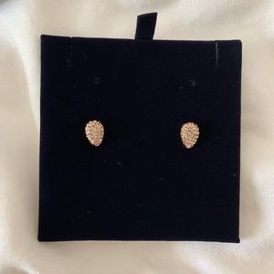 Swarovski tear drop earrings